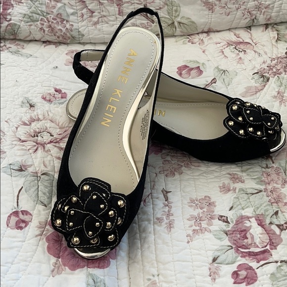Anne Klein Slingback Open Toe Pumps - Picture 9 of 11